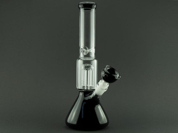 Black Percolator Beaker Bong No Logo