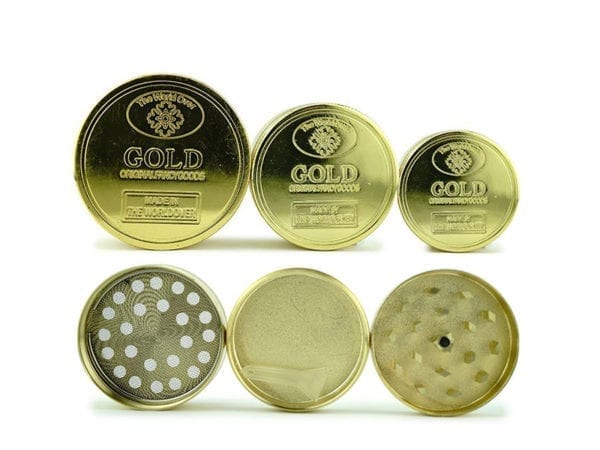 Grinder 24K Gold Small Medium and Large