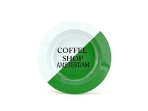 Metal Ashtray Coffeeshop Amsterdam