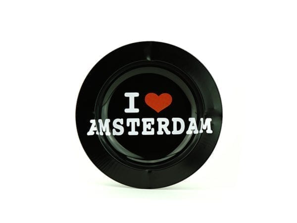 Metal Ashtray I Love Amsterdam