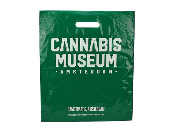 Plastic Bag Cannabis Museum Green
