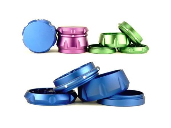 Plain Tank Mix Colour Grinders 6 pieces