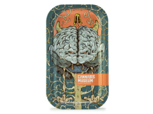 Cannabis Museum Bad Brain Rolling Tray - Medium 27cmX16cm