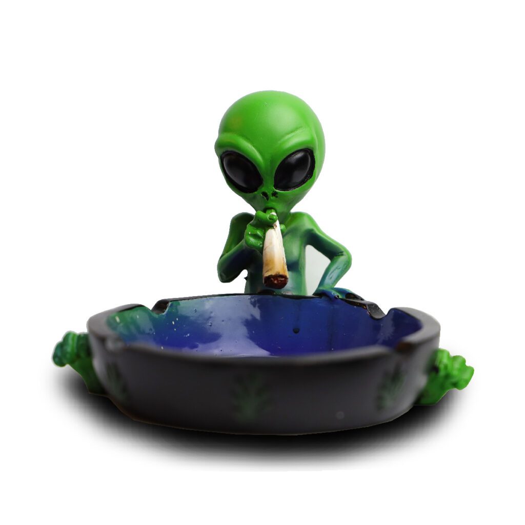 Alien Ashtray – One Handed Smoker - CSB Supply BV