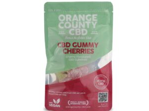 Orange County CBD Gummy cherries