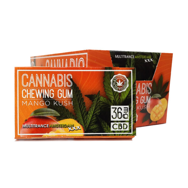 Multitrance Mango Kush chewing gum